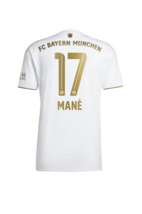 Bayern Munich Sadio Mane #17 Voetbaltruitje Uit tenue 2022-23 Korte Mouw